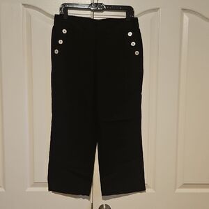 Joie Linen Blend Cropped Pants